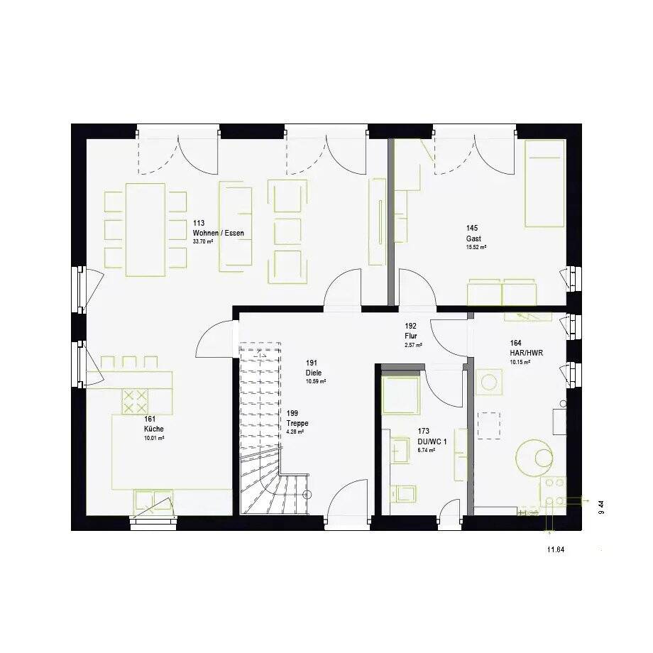 Ihr neues Zuhause: charmantes Einfamilienhaus mit Wohlfühlcharakter – Fronhausen – Vorschaubild 4