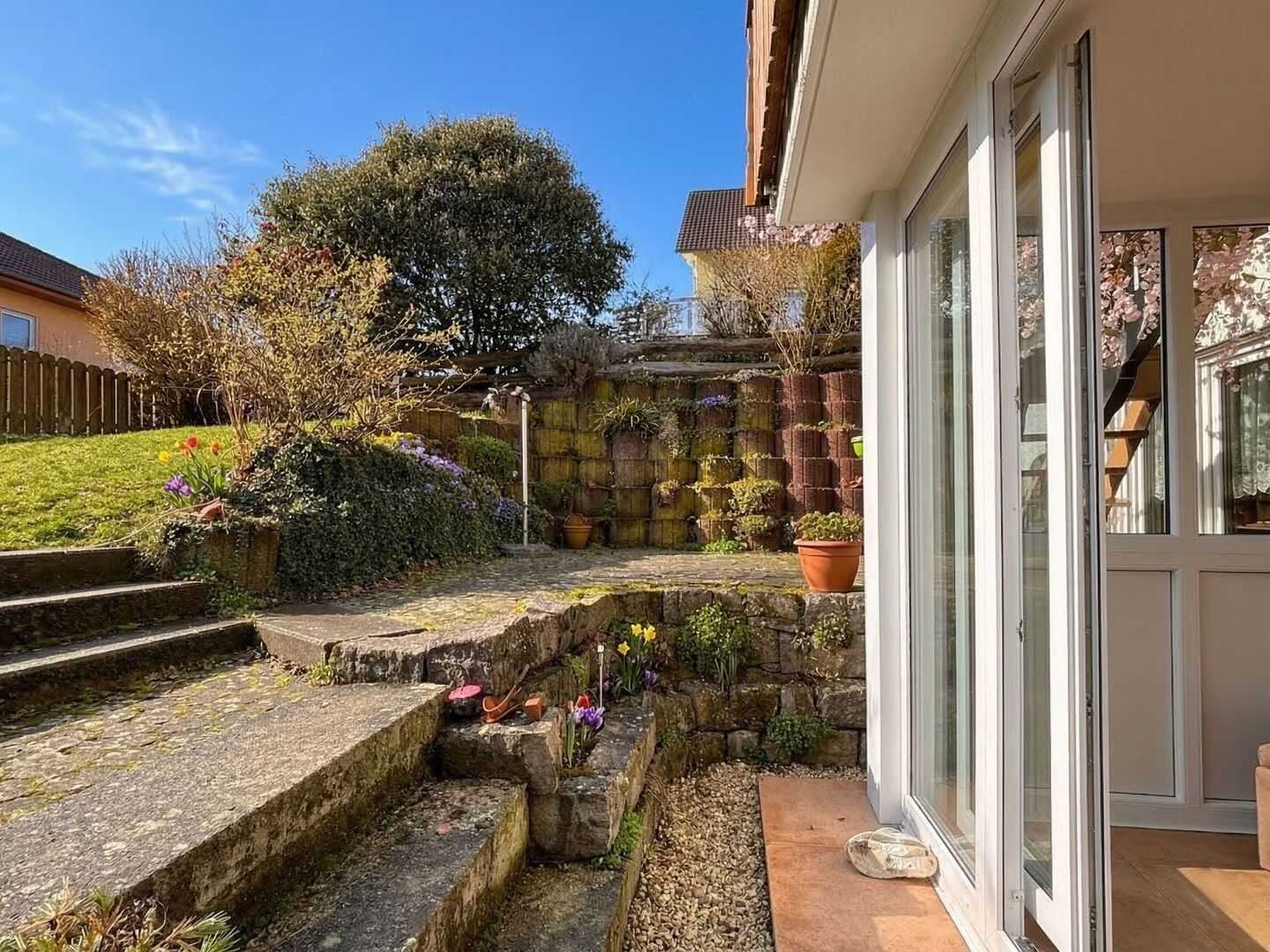 Wohlfühlwohnung mit Garten
