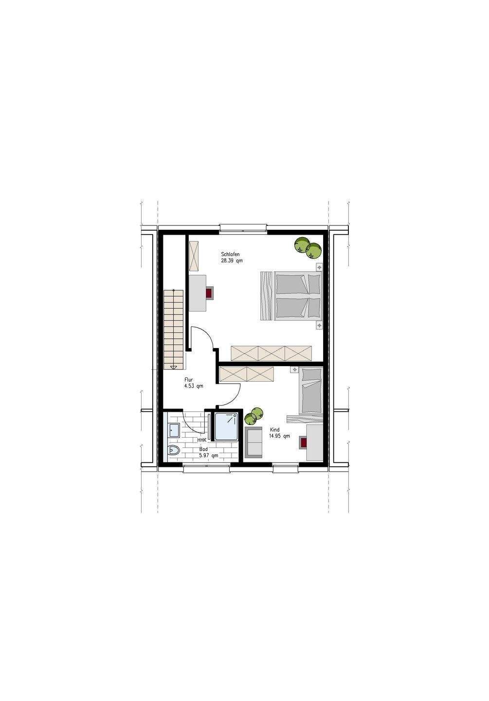 Neubau Reihenhaus Schillinggelände Sennestadt – Bielefeld – Vorschaubild 6