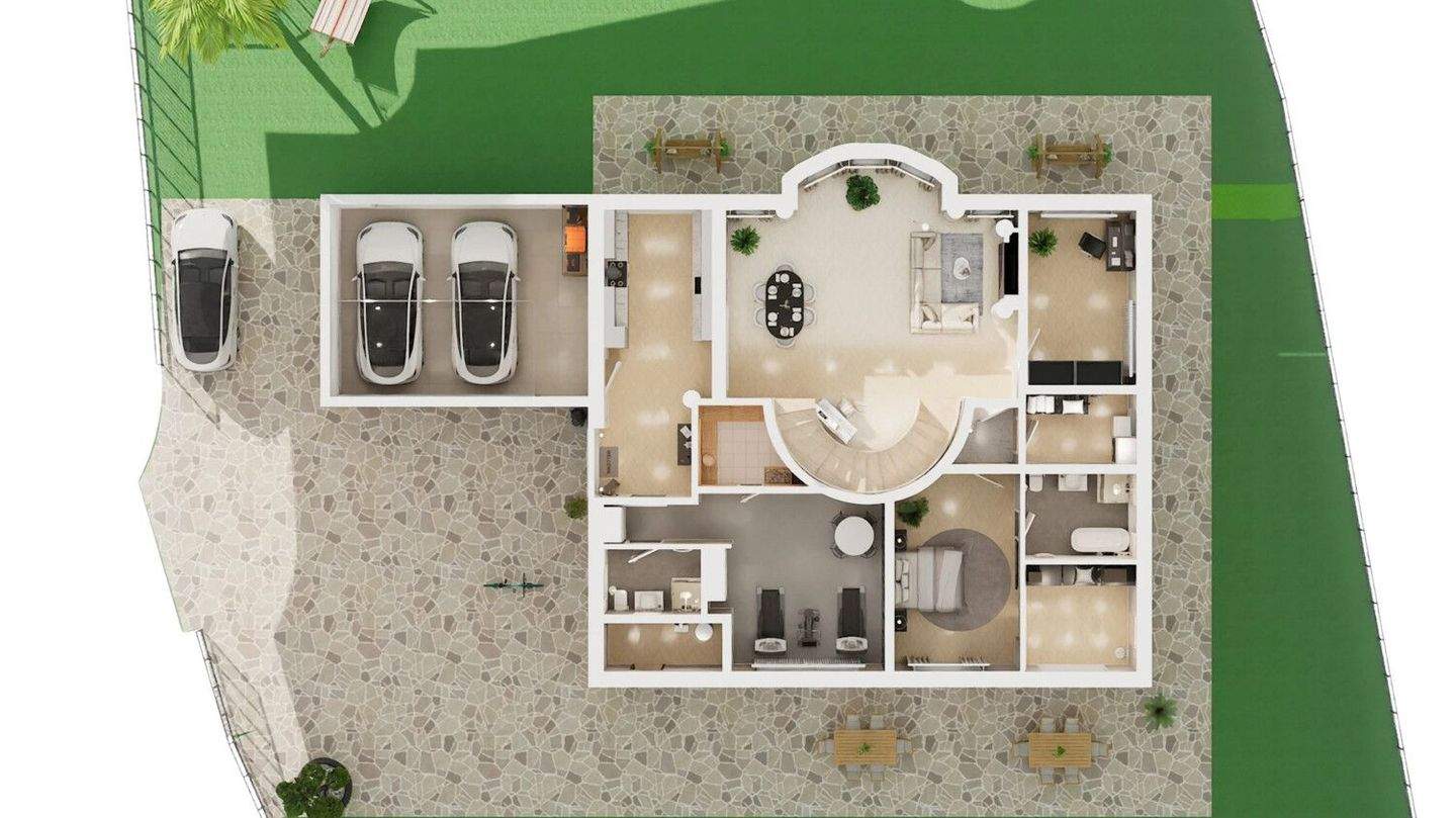 Exklusives, großzügiges Zuhause mit herrlicher Aussicht, Kamin und großer Doppelgarage – Badenweiler – Vorschaubild 9