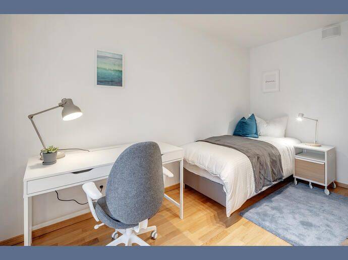 Möbliert: Attraktive, moderne Wohnung im Universitätsviertel – München – Vorschaubild 8