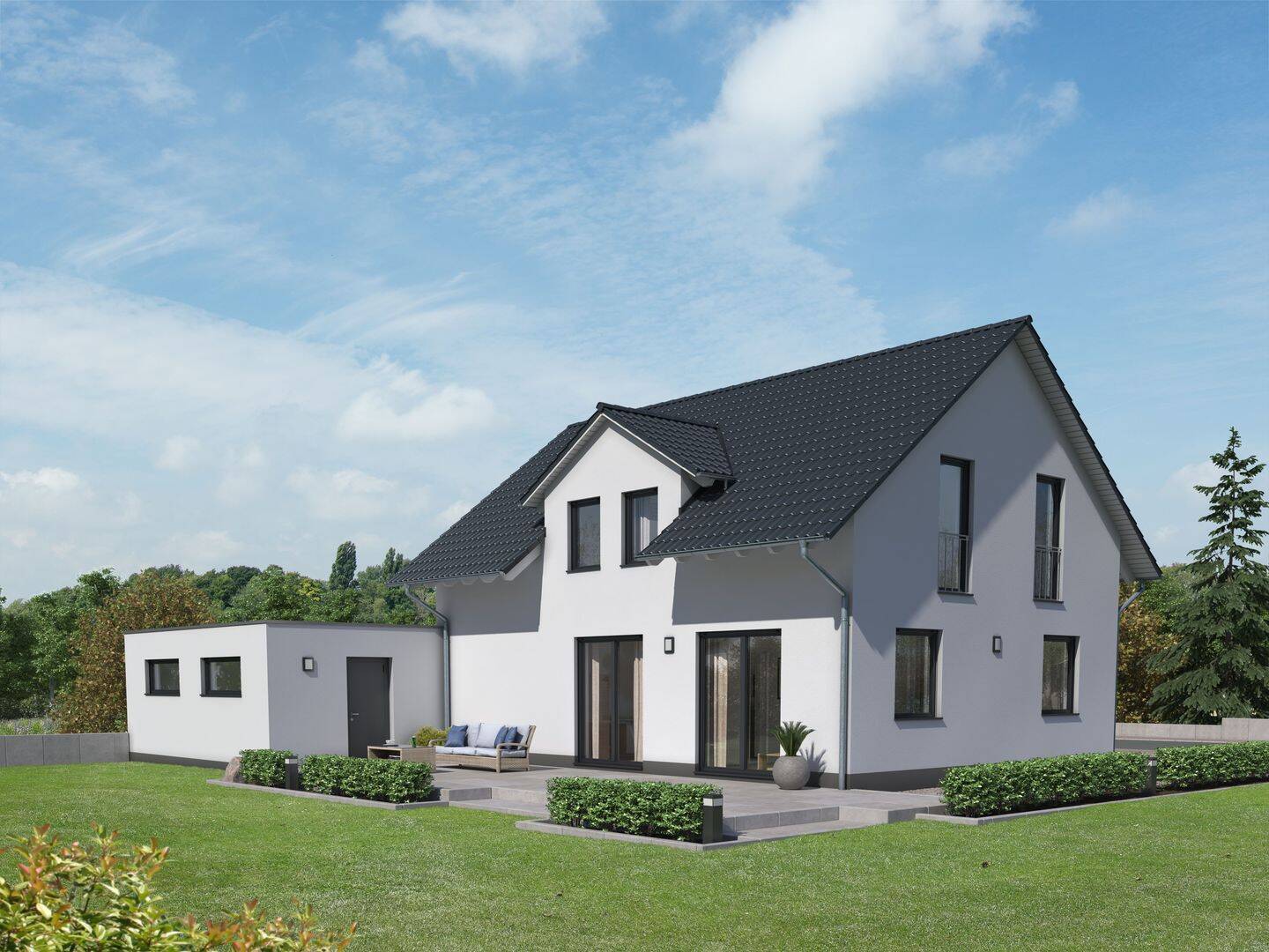 Einfamilienhaus mit Grundstück in Auerbach