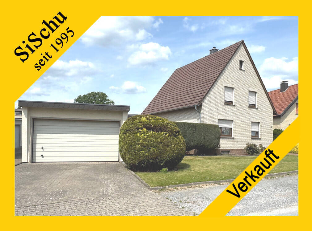 - VERKAUFT - Charmantes Wohnhaus in ruhiger Siedlungslage – Enger – Bild 1 von 9
