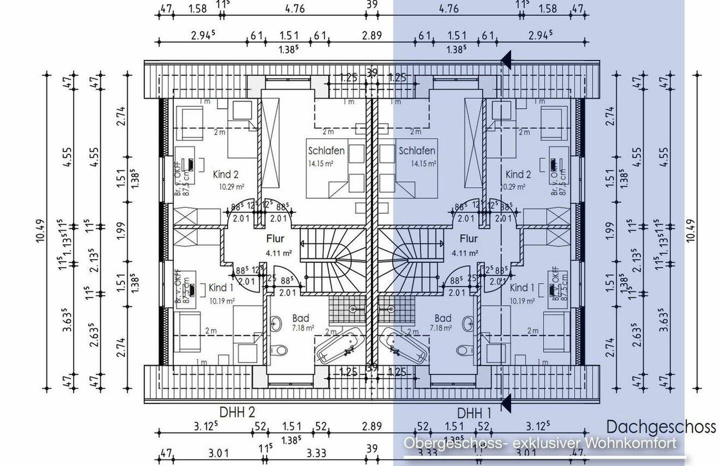 Exklusive Neubau-Doppelhaushälften in Edewecht – Edewecht – Vorschaubild 5