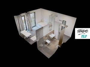 STUDENTS ONLY: Studio 152 - dein perfekter Studienstart im voll ausgestatteten 1-Zi.-Apartment im Herzen Wiesbadens mit EBK, ALL-IN-MIETE, UVM. – 65197 Wiesbaden – Vorschaubild 9