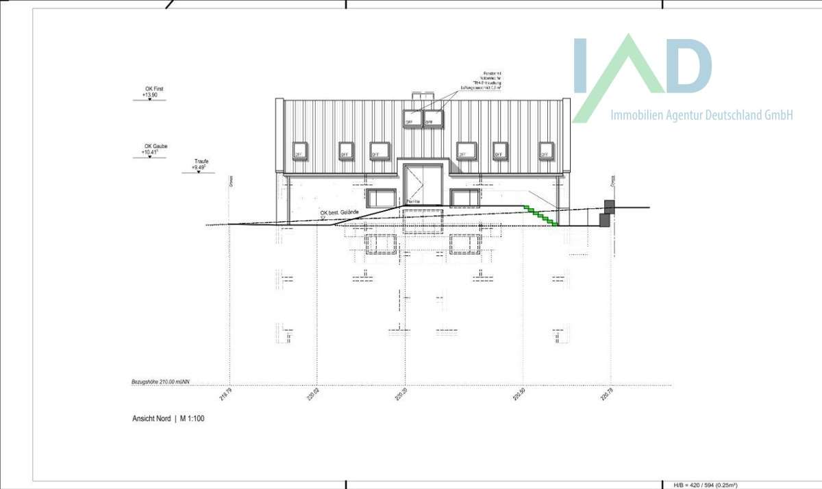 Rohbau eines modernen 6-Familienhauses mit Südhanglage und traumhaftem Ausblick – Forchtenberg – Vorschaubild 2