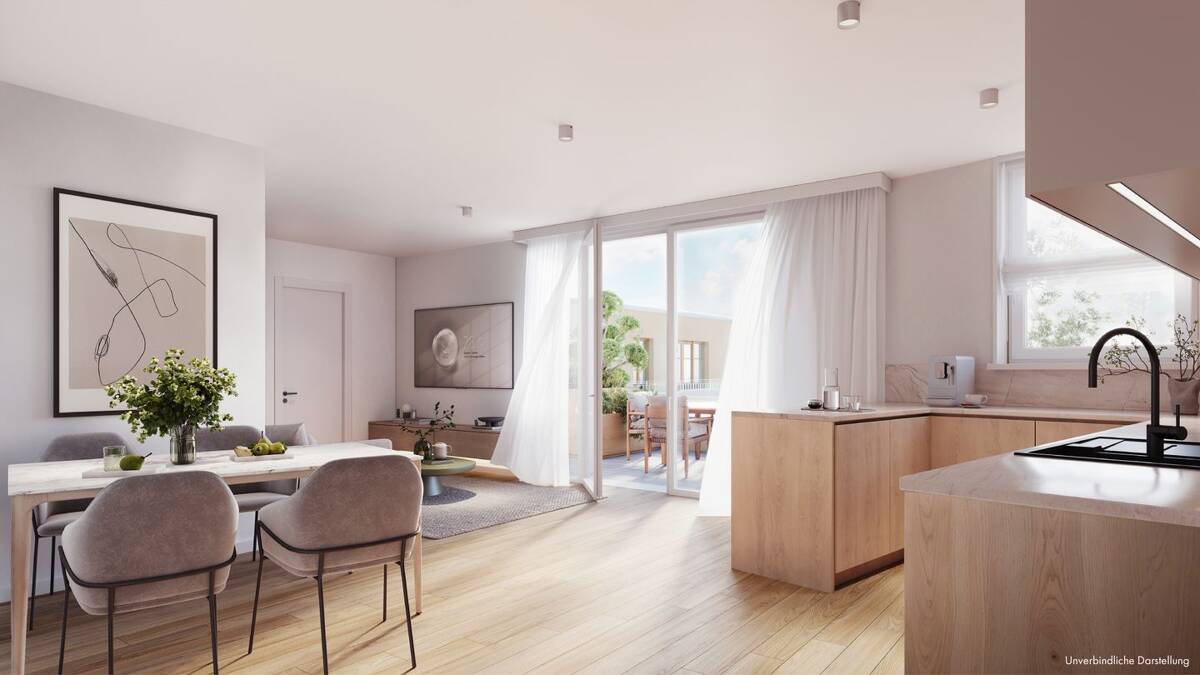 Helle 2-Zimmer-Wohnung mit offenem Wohn-/Essbereich & Balkon – 50735 Köln – Bild 1 von 6