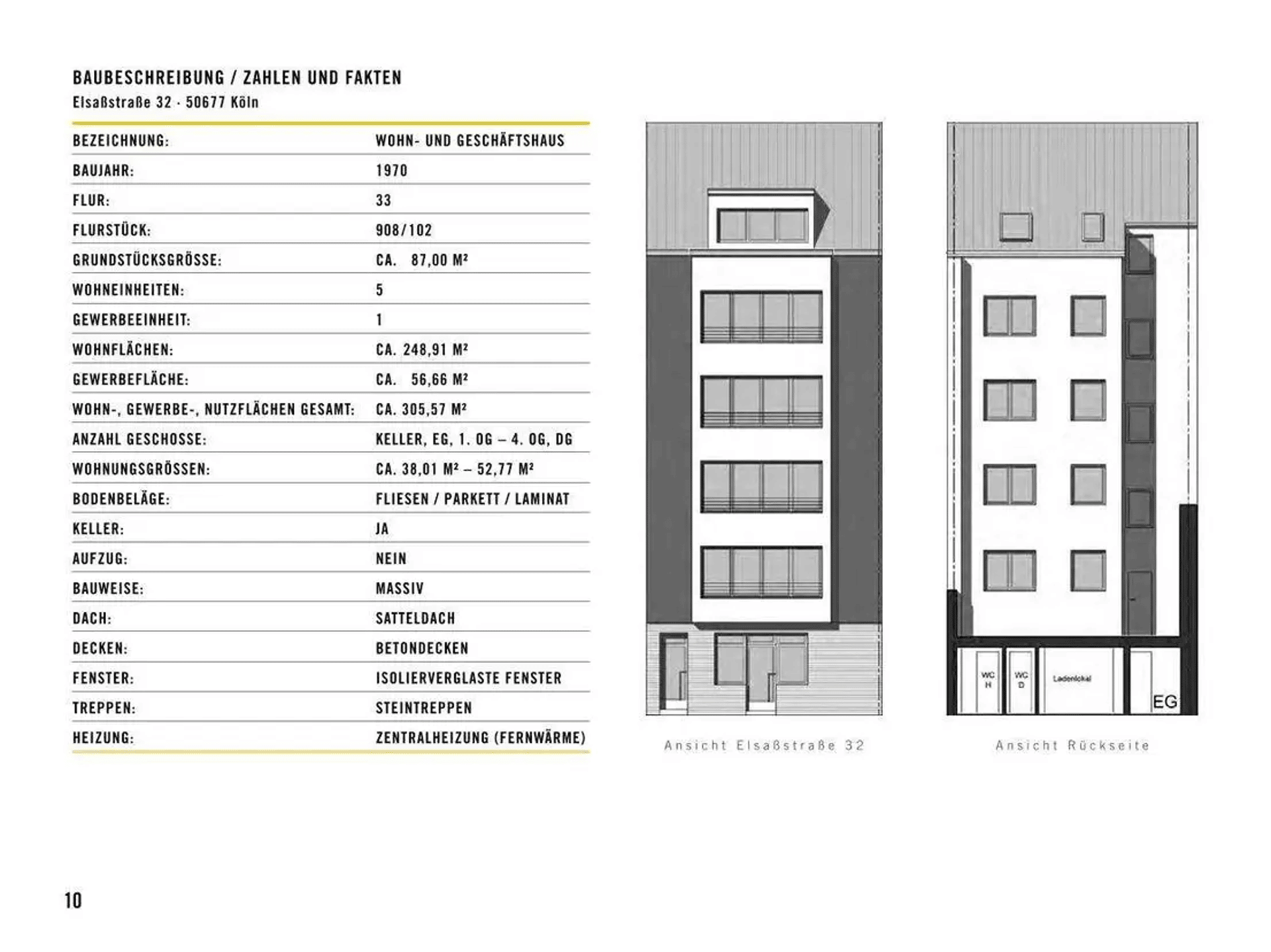 Mehrfamilienhaus in 50677 Köln mit 305,57 m² kaufen