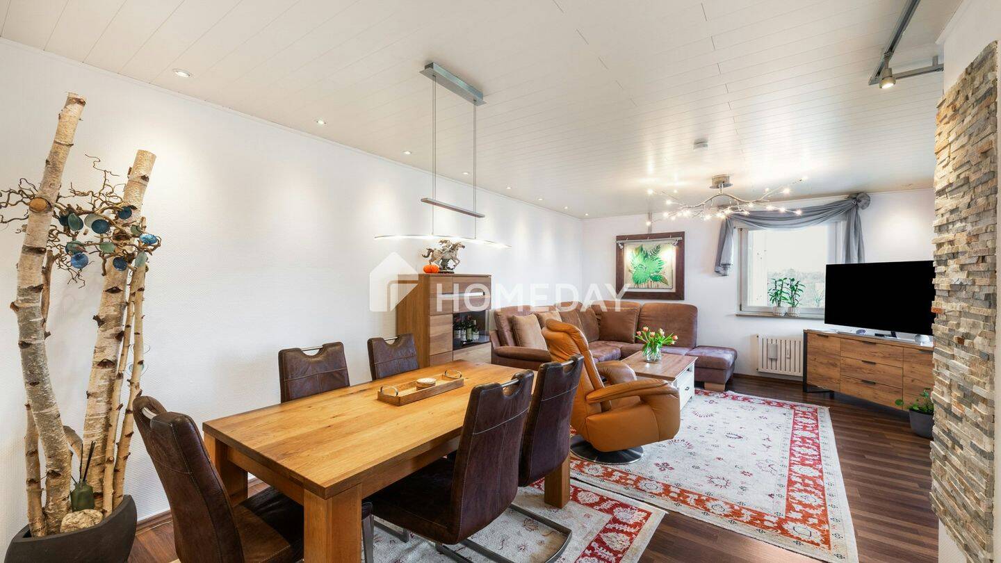 Ihr neues Zuhause nahe Rhein: 3-Zimmer-Wohnung mit Loggia und zwei Bädern