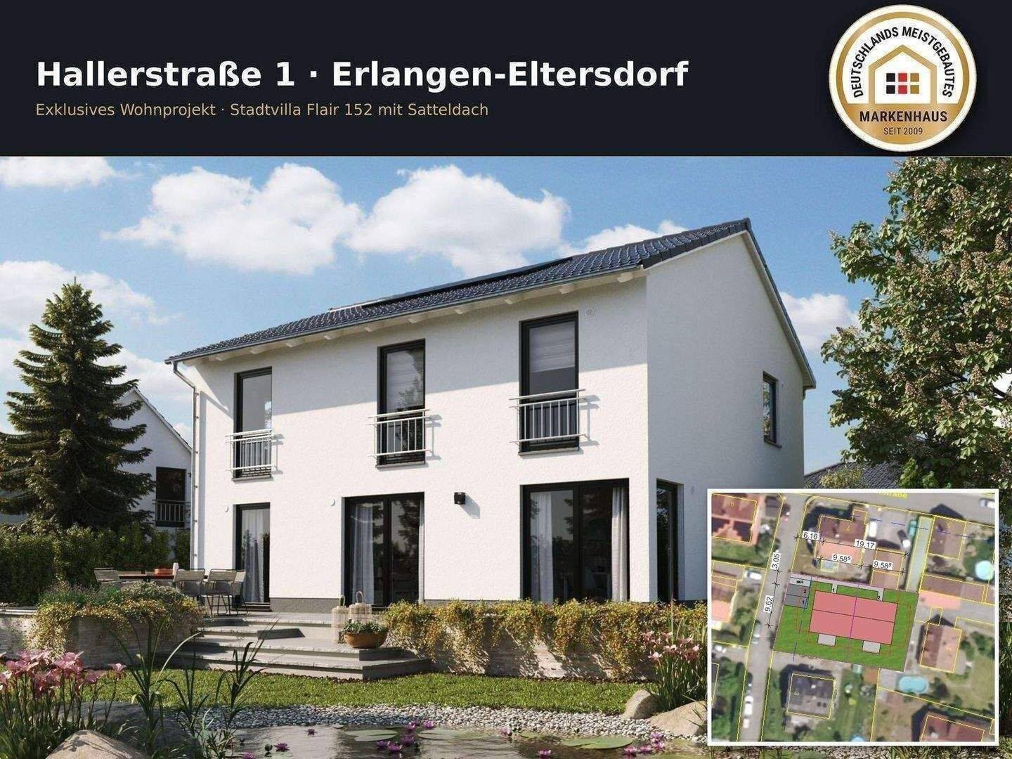 Erlangen: Neubau DHH| Komplettpreis inkl. Grundstück & Baunebenkosten