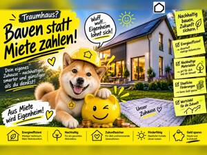 Dein zukunftsstarkes Zuhause in Berlin-Mahlsdorf: 153 m², 5 Zimmer, QNG-Potenzial und 18 Monate Festpreis!