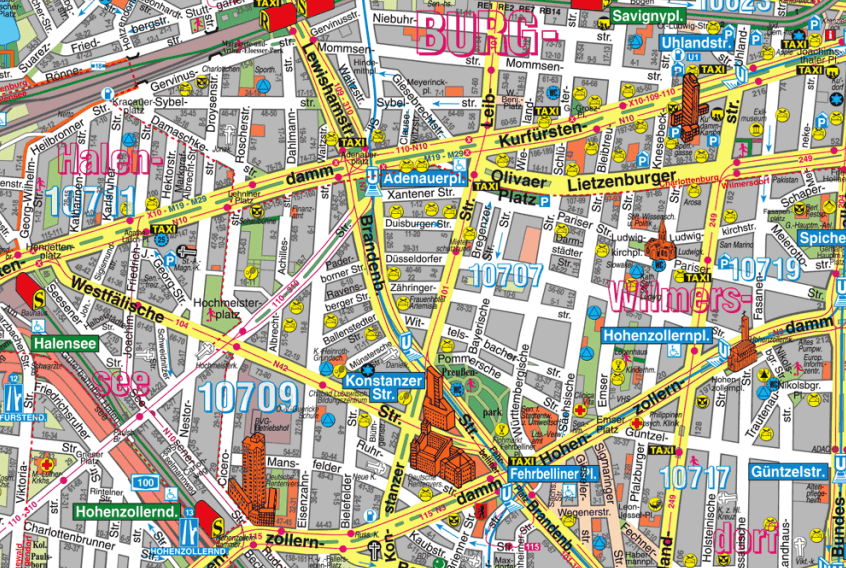 City-West*Herrschaftlicher 4-5 Zimmer-Stuckaltbau*Eigentumswohnung mit Balkon*Lift*geschliffenem Parkett*hohe Decken – Berlin – Vorschaubild 8