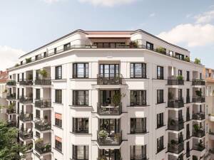 Barrierefreie Luxuswohnung, weit oben, Aufzug, 4 Zimmer, 2 Bäder, 2 Balkone, Keller – 14057 Berlin – Vorschaubild 3