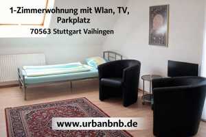 Wohnen auf Zeit Stuttgart Vaihingen - übernachten ab 1 Monat – 70563 Stuttgart – Vorschaubild 1