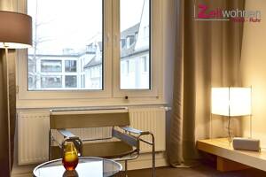 Möblierte Stadtwohnung mit Balkon Nähe Ebertplatz inkl. Reinigungsservice - Video online – 50670 Köln – Vorschaubild 4