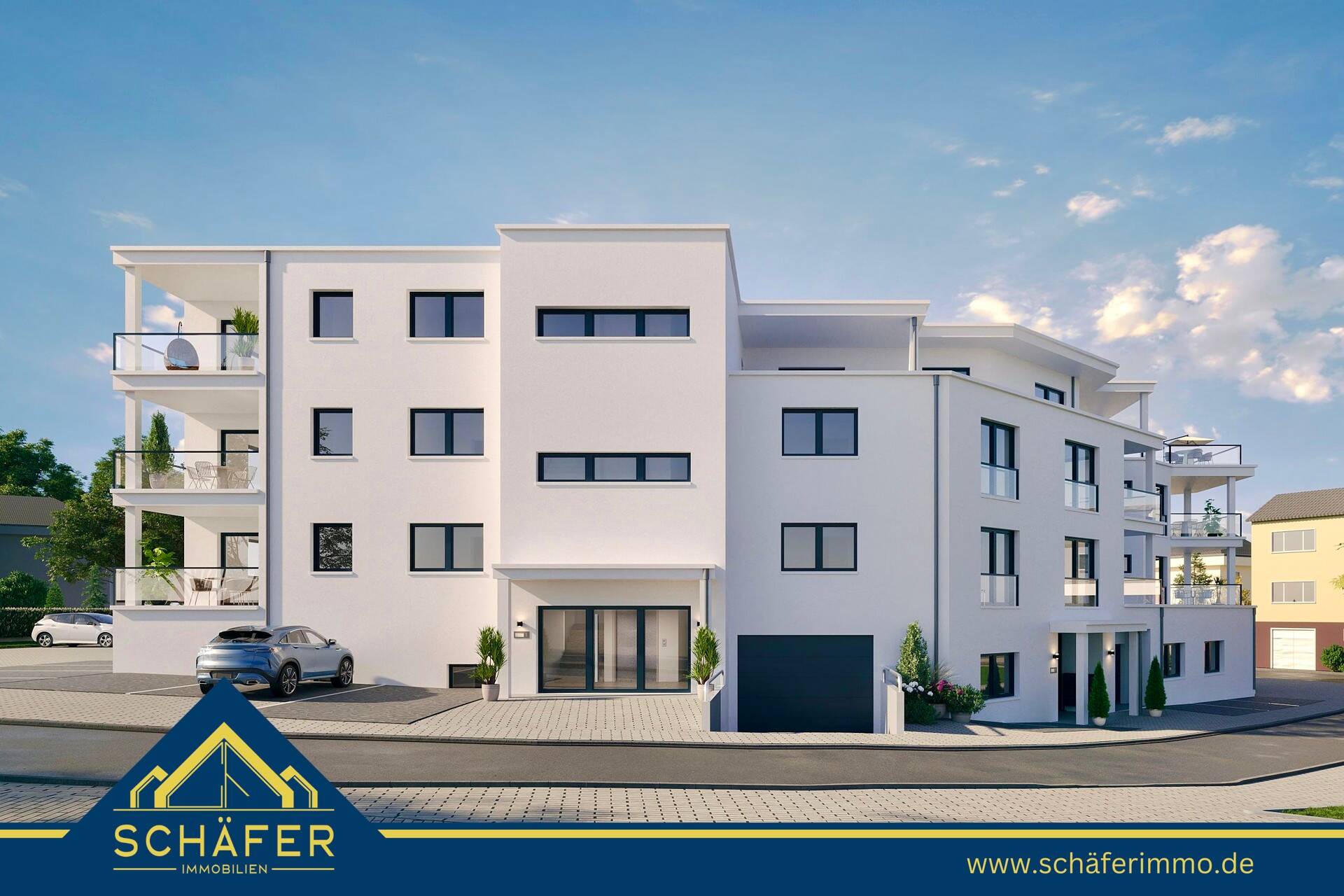 Wohnen mit Stil: Wohnung mit Balkon und durchdachtem Grundriss in Siersburg zu vermieten