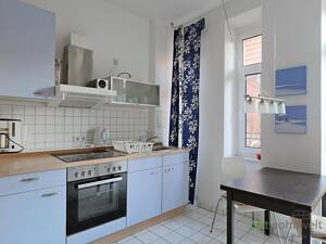 (EF0834_M) Erfurt: Brühlervorstadt, möbliertes Apartment mit separater Wohnküche und ruhigem Balkon, WLAN inklusive – 99092 Erfurt – Vorschaubild 4