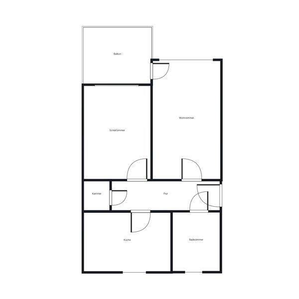 Tolle 2-Zimmerwohnung im Herzen von H.-Buchholz – Hannover – Vorschaubild 2