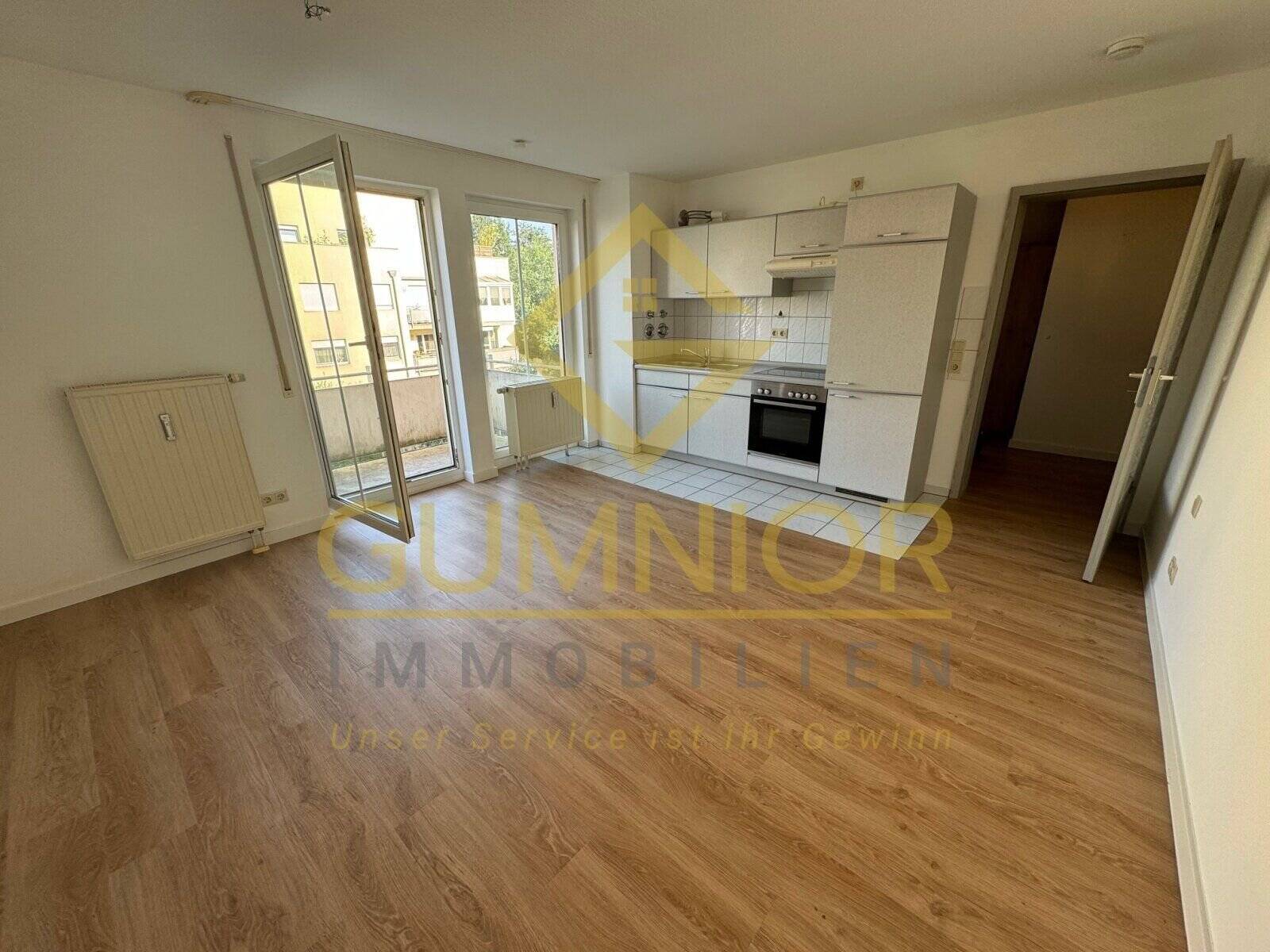 Zentral gelegenes 1 - Zimmer Appartement  Voll möbliert mit Balkon und Tageslichtbad  nähe Fachhoc