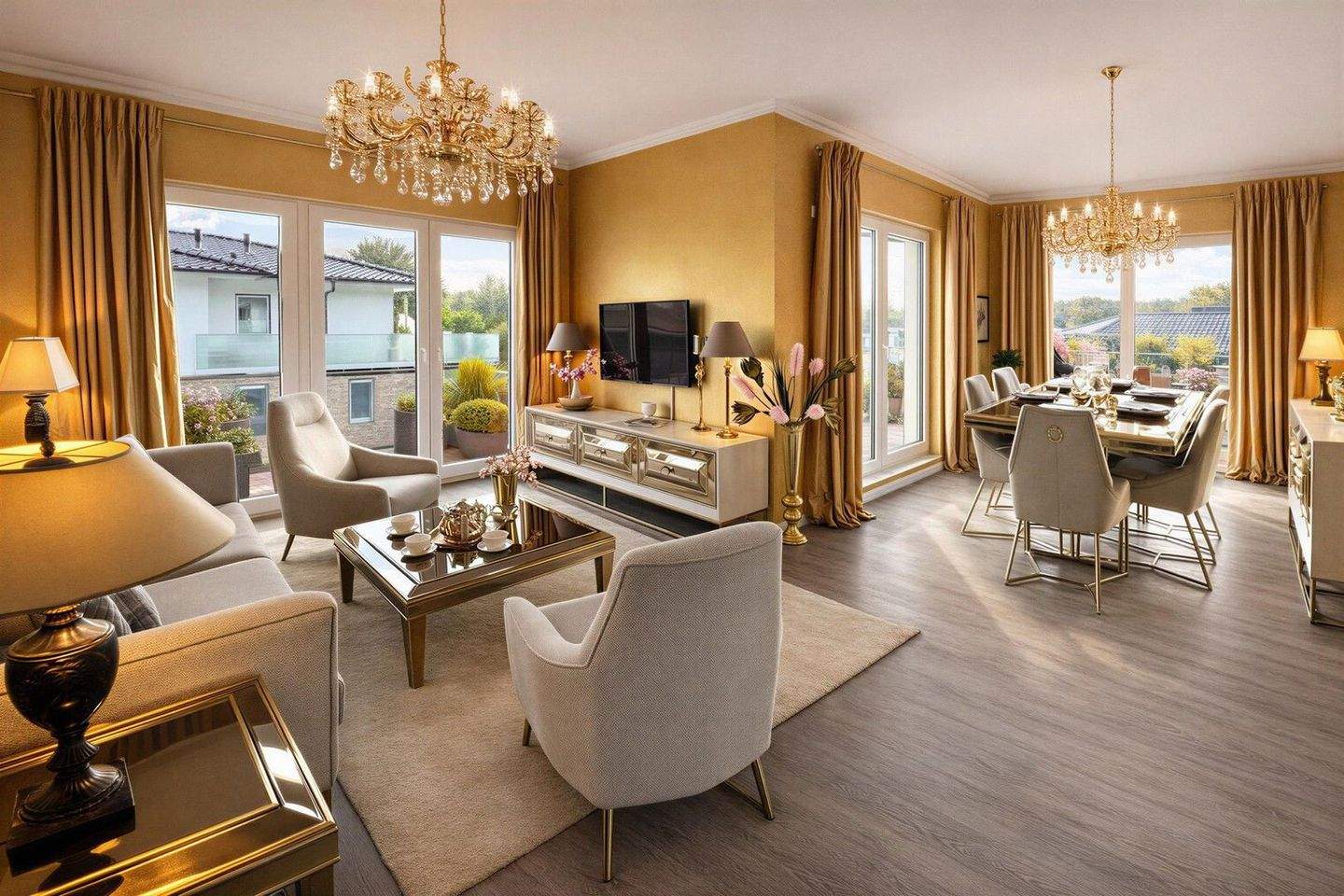 Luxuriöse Penthouse-Wohnung mit Dachterrasse in Travemünde an der Ostsee