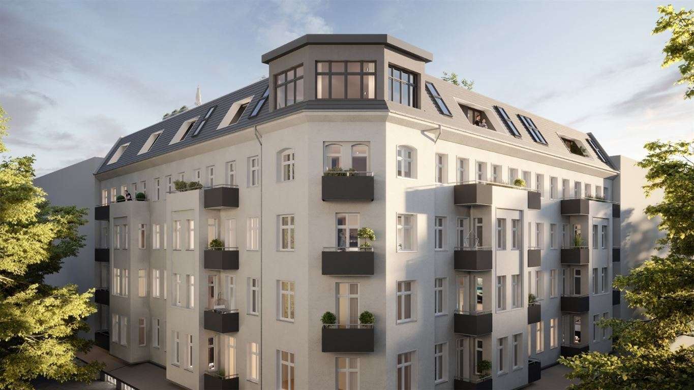 ERSTBEZUG mitten im KIEZ | AUFDACHTERRASSE + WEST-LOGGIA | OFFENES STUDIO-APT. | MÖBLIERT | LIFT – Berlin – Vorschaubild 3