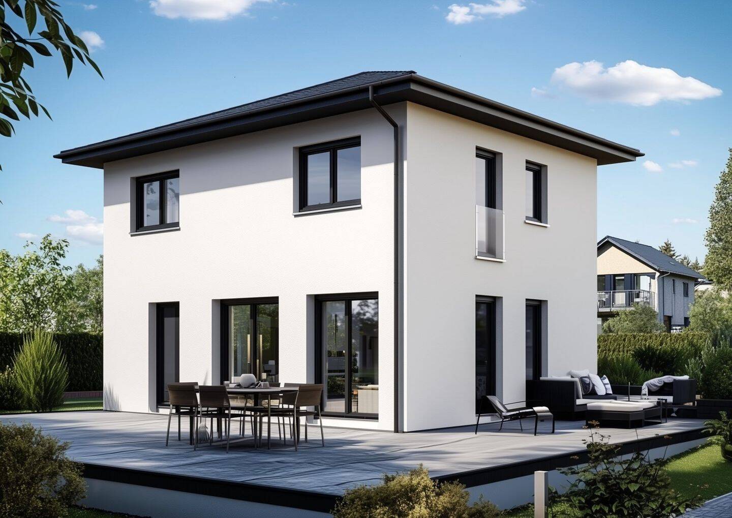 NEUBAU Moderne Stadtvilla in Hagenow: Schlüsselfertig