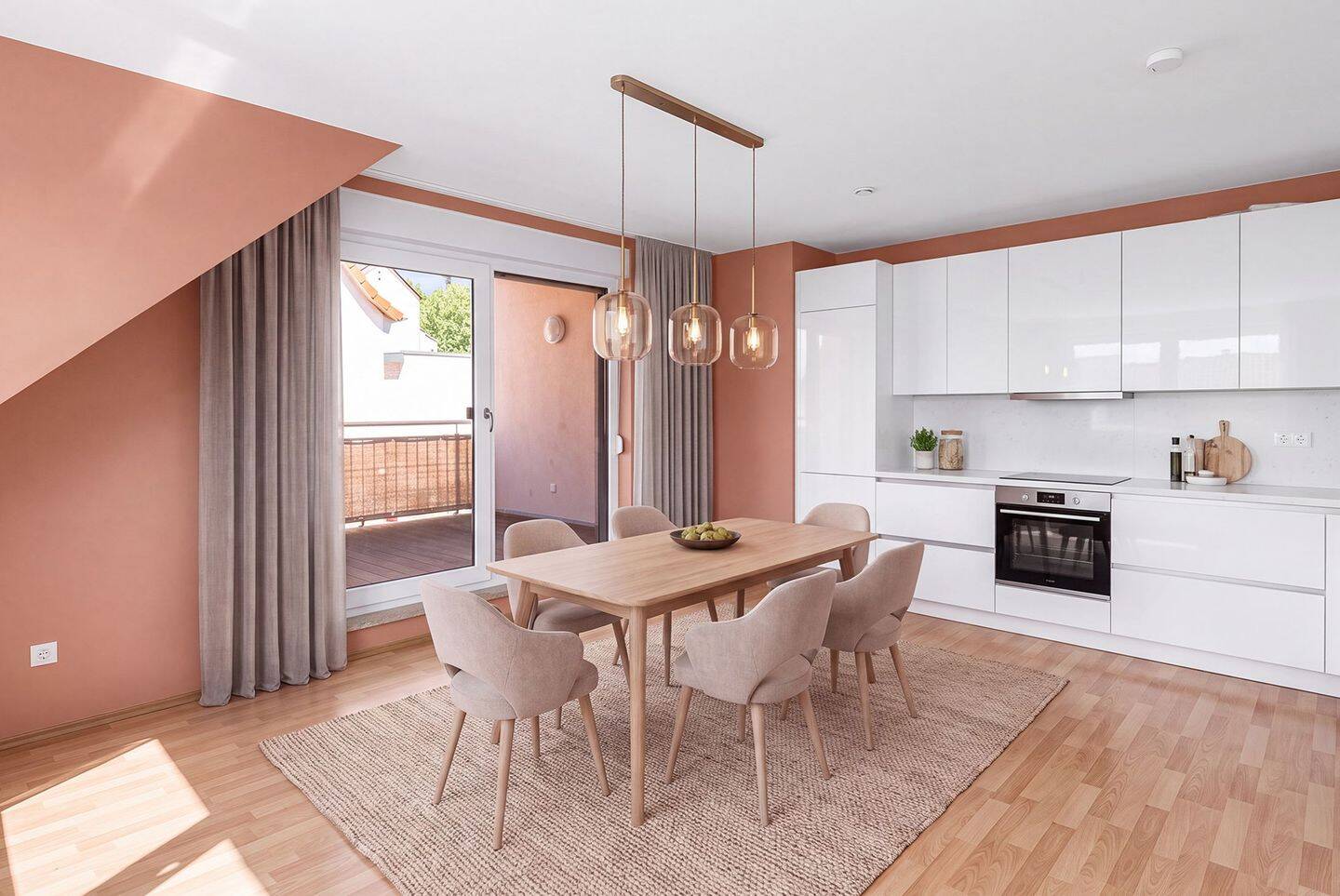 Moderne 3-Zimmer-Eigentumswohnung mit großzügiger Loggia und zwei Stellplätzen in Burgfarrnbach