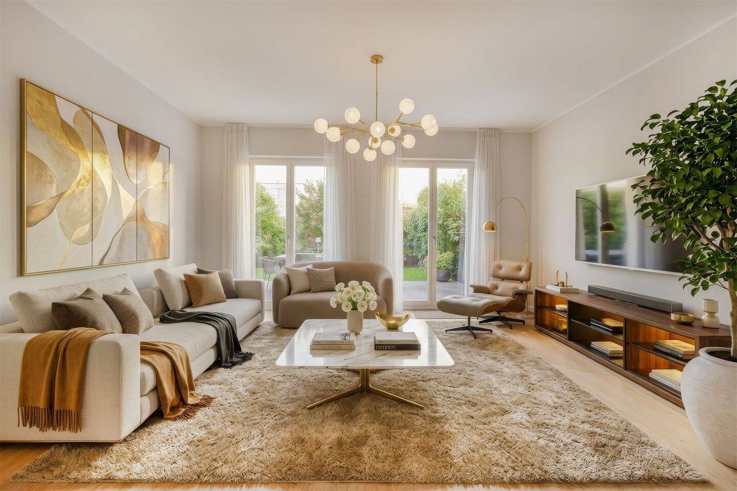 MODERNES & EXKLUSIVES TOWNHOUSE -21 qm Dachterrasse- 260 qm Ziergarten- dicht am Park – Berlin – Vorschaubild 4