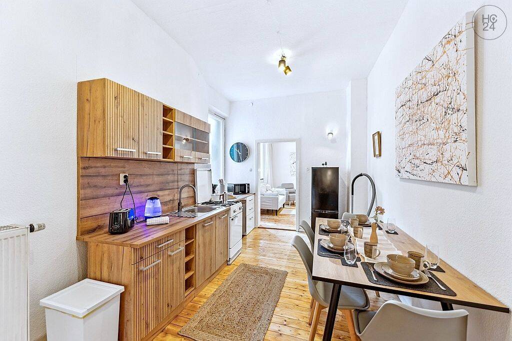 Modern möblierte 3-Zimmer-Wohnung mit WLAN und 2 Schlafzimmern nahe der Innenstadt Nürnbergs – Nürnberg – Vorschaubild 3