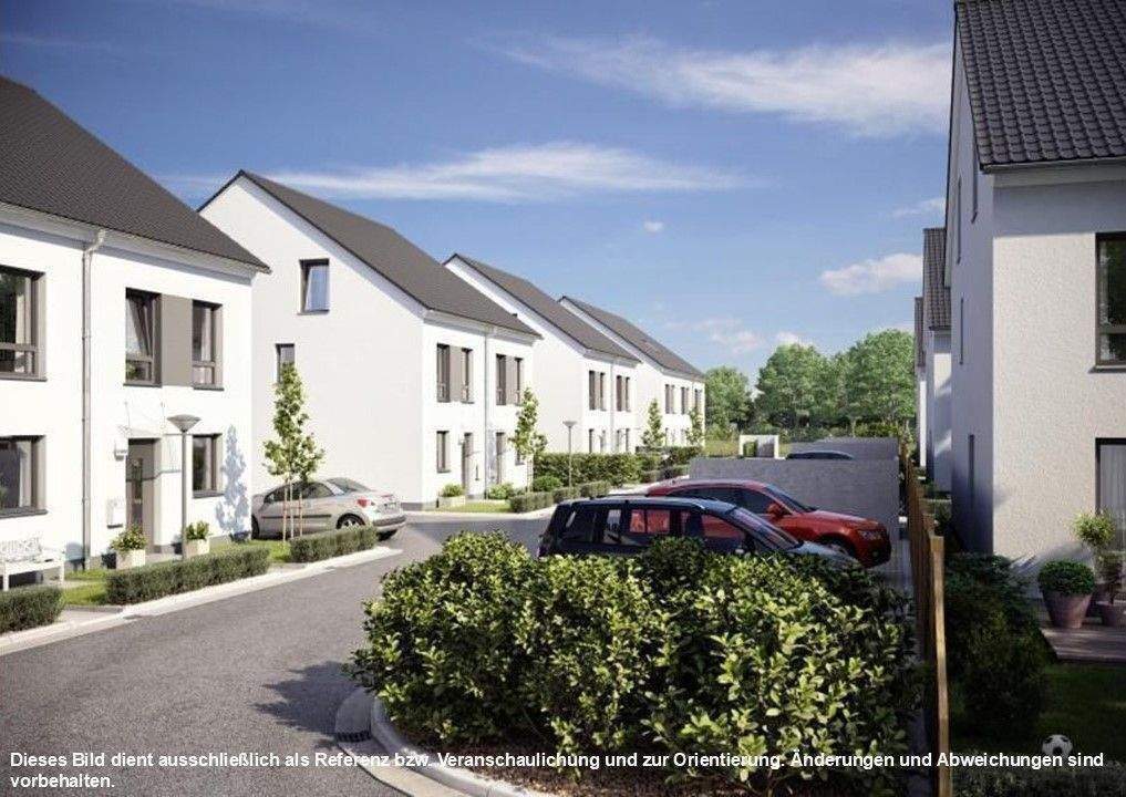 Neubau-Doppelhaushälfte mit Satteldach nach EH 40 Effizienzstandard! – Hahnheim – Bild 1 von 9