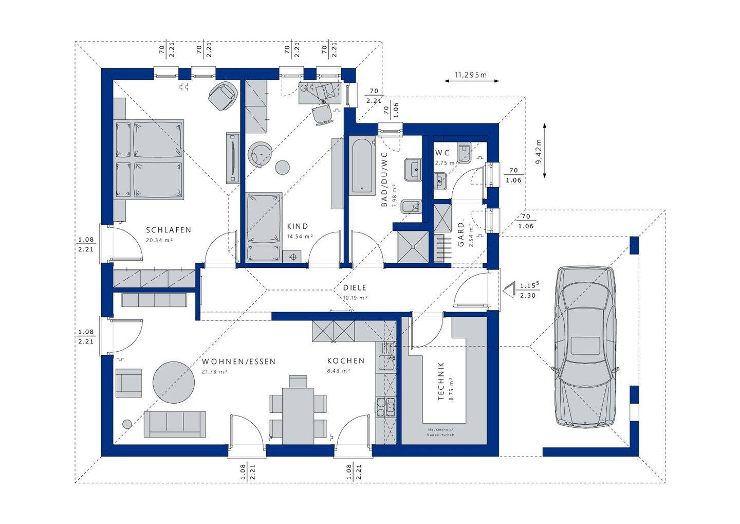 Bungalow mit Charakter – Herdorf – Vorschaubild 4