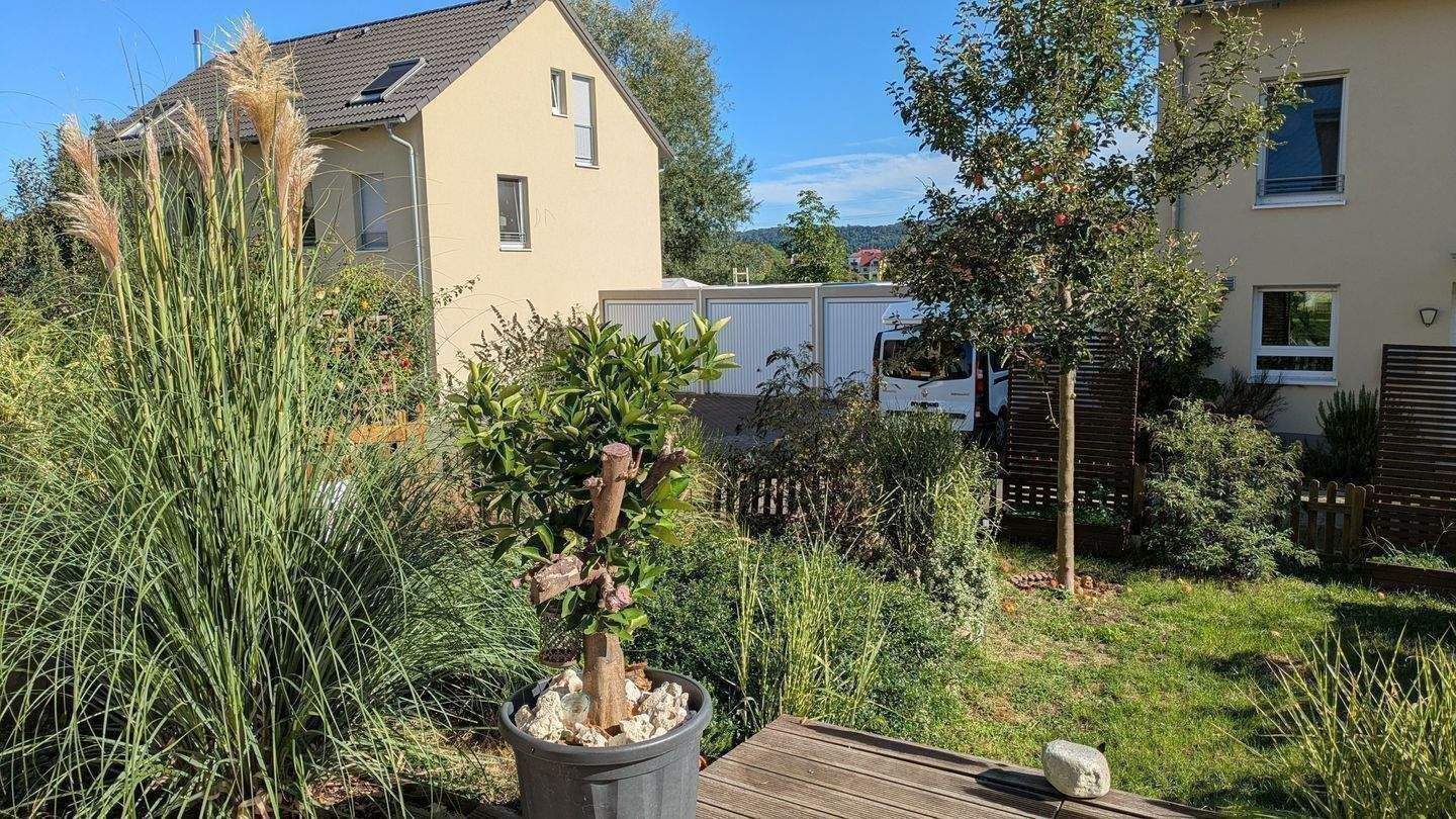 Bezugsfrei! Reihenendhaus mit Garten und Garage in naturnaher Lage, Baujahr 2018 – Dresden – Vorschaubild 3
