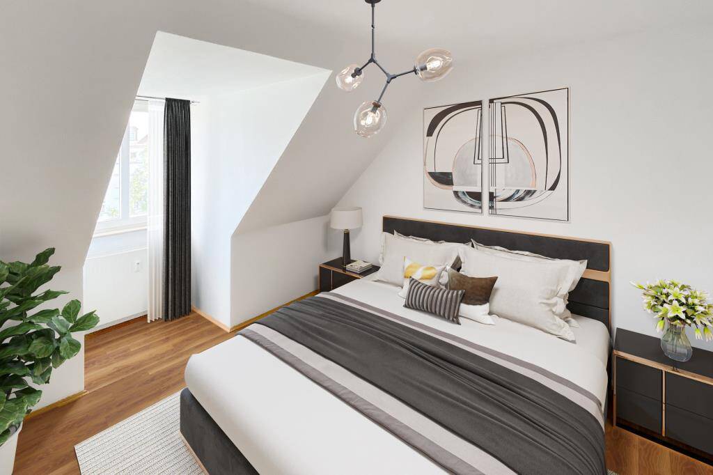KAPITALANLAGE - 3 ZIMMER DACHGESCHOSSWOHNUNG IN DENKMALOBJEKT - IN BEGEHRTER LAGE - DICHT ELBE – Dresden – Vorschaubild 2