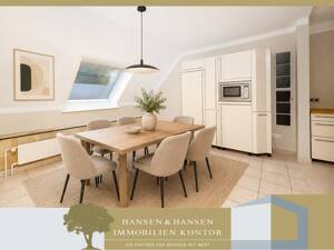Maisonette-Wohnung mit ca. 170 m², Balkon und zwei Tiefgaragenstellplätzen in Hamburg-Meiendorf