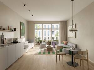 Stilvoller Altbau mit 2 Zimmern und Balkon in begehrter Wilmersdorfer Lage – 10717 Berlin – Vorschaubild 6