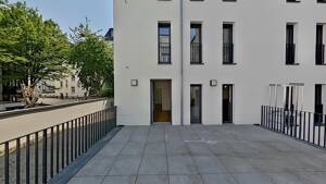 Erstbezug Gutleutviertel: 2 Zimmer mit 38 m² eigener Terrasse - Einbauküche inklusive – 60327 Frankfurt am Main – Vorschaubild 4