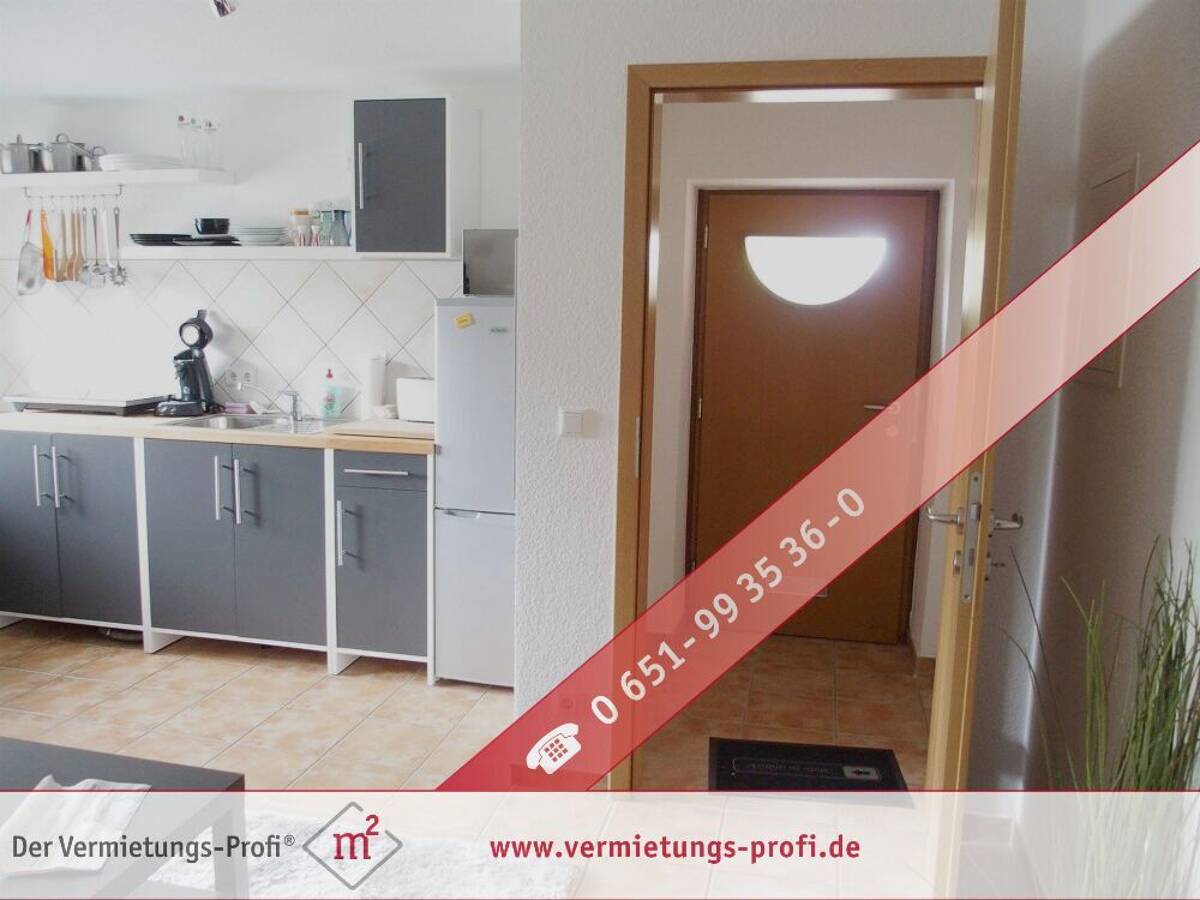 Ideal für Singles: Helle 2-Zimmer-EG-Wohnung mit eigenem Eingang - ca. 37 m² – 54295 Trier – Bild 1 von 9