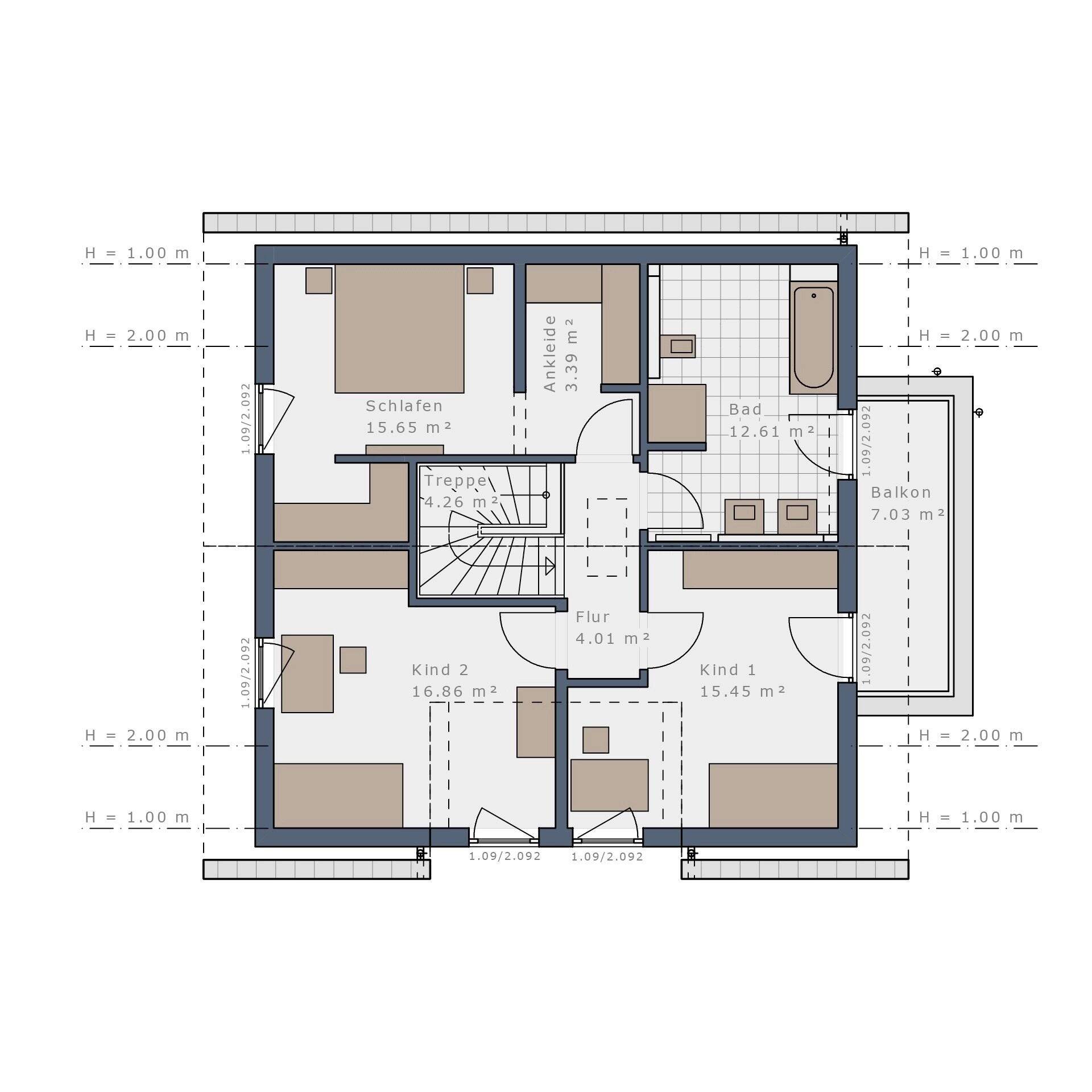 ** Wi.-Auringen / individuell planbarer Neubau (mit FESTPREIS u. verbindlicher Terminschiene) – Wiesbaden – Vorschaubild 3