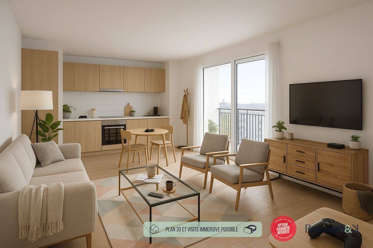 Appartement 2 pièces 41 m² · aux Herbiers · 41 m² · 175 000 €