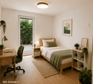 Moderne 3er-WG im Neubau – Voll möbliert | Erstbezug | Internet inklusive – 48161 Münster – Vorschaubild 4