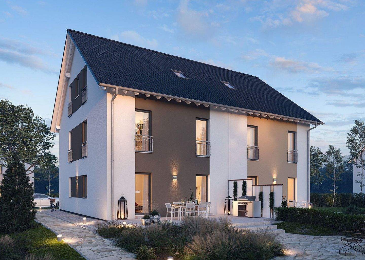 Doppelhaus mit ca. 216 m² Wohnfläche und 7 Zimmern & kurze Bauzeit! – Dormagen – Bild 1 von 9