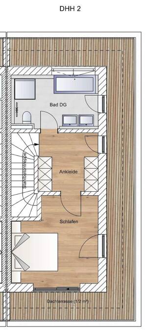 Neubau Doppelhäuser in Waldperlach – 81739 München – Vorschaubild 8