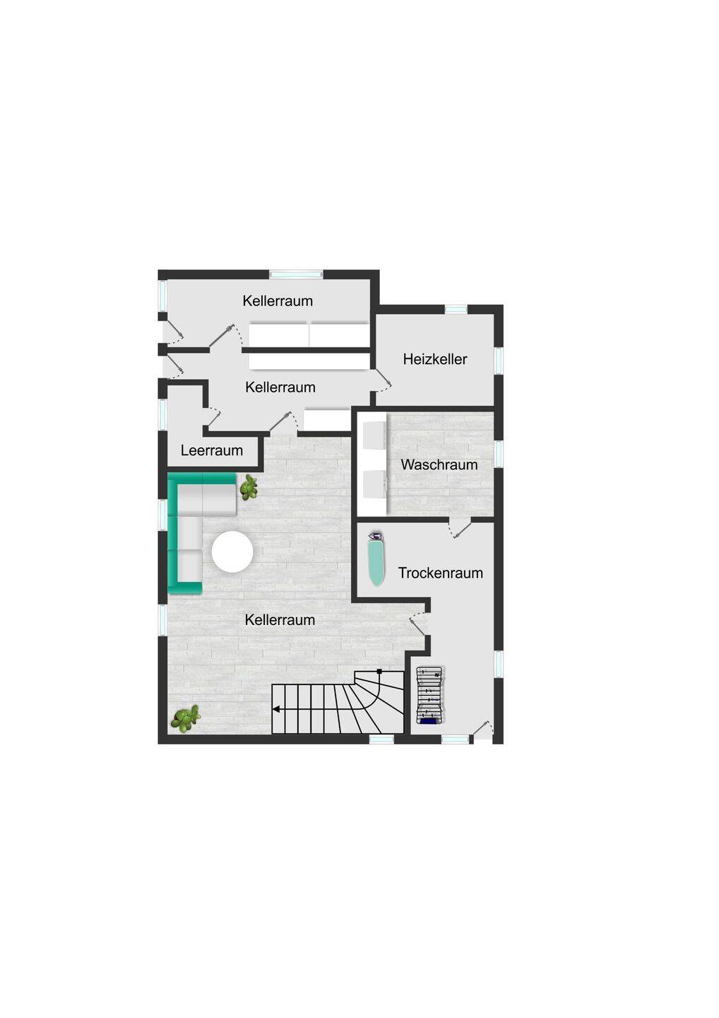 Platz für die ganze Familie - 5-Zimmer-Haus mit Garten und Terrasse – Lauterbach – Vorschaubild 8