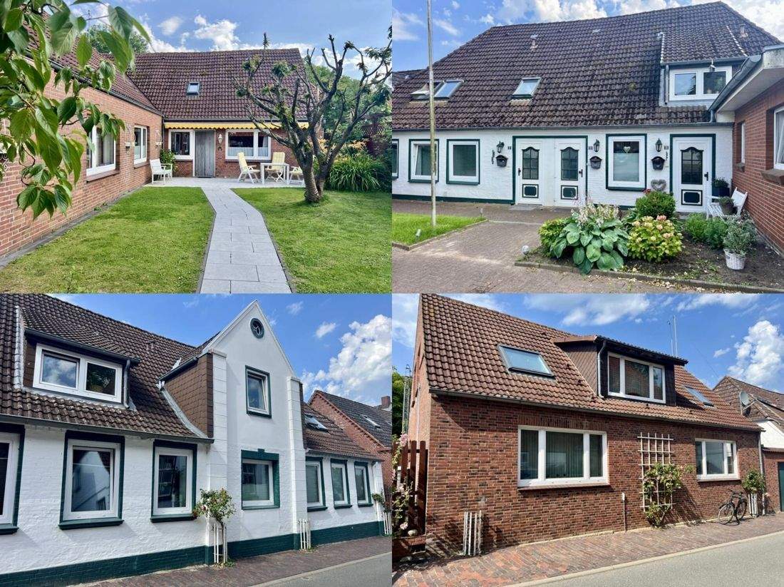 Zwei Häuser - ein Preis: Seltene Gelegenheit, vier vermietete Einheiten + eine freie Wohnung – Wöhrden – Bild 1 von 9