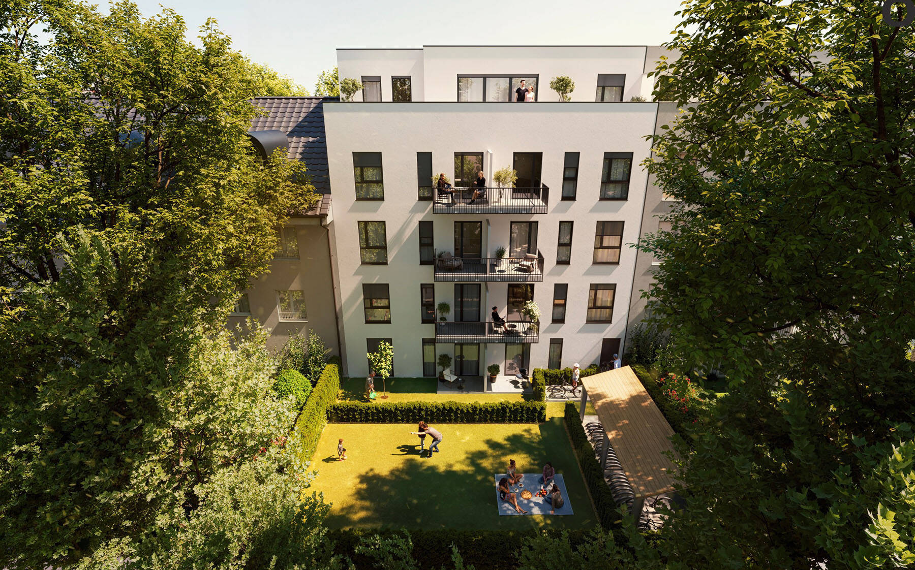 Neubau-Traum: 2 Zimmer mit Südbalkon – Hamburg – Vorschaubild 2