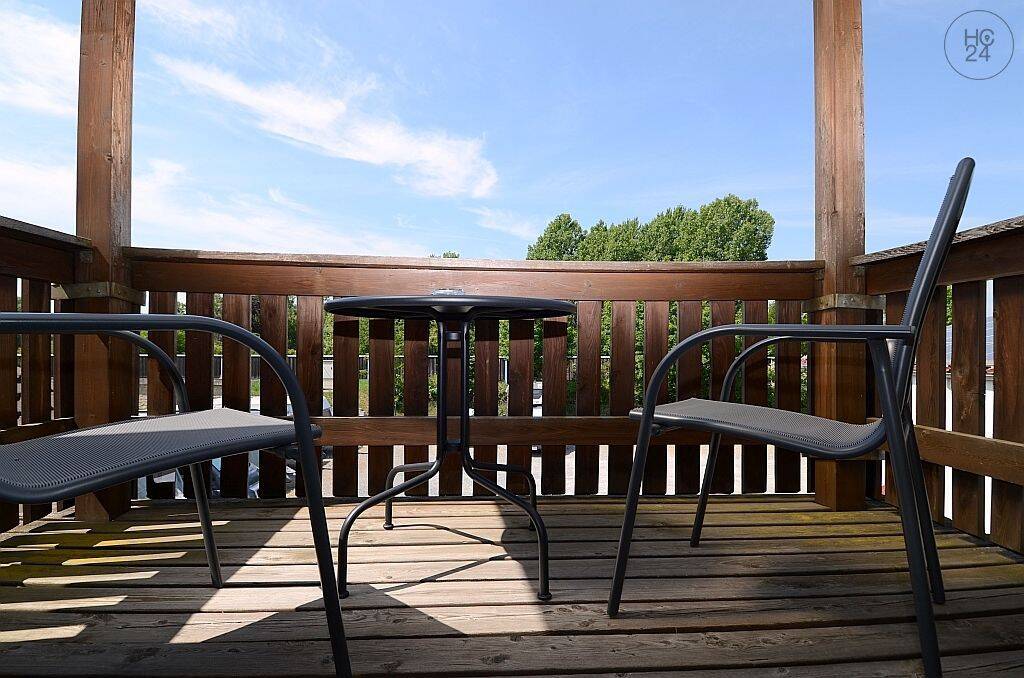 Möblierte 1,5 Zimmer Wohnung in Randersacker mit Balkon und WLAN – Randersacker – Vorschaubild 3