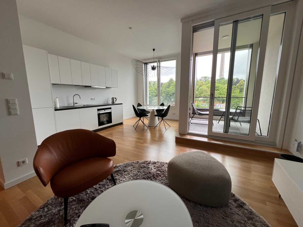 Mitte: 2-Zi-NB-Wohnung - WASSERBLICK - 71 m² - 2 TERRASSEN, EBK LUXUS Bad - per SOFORT zu VERKAUFEN – Berlin – Bild 1 von 9