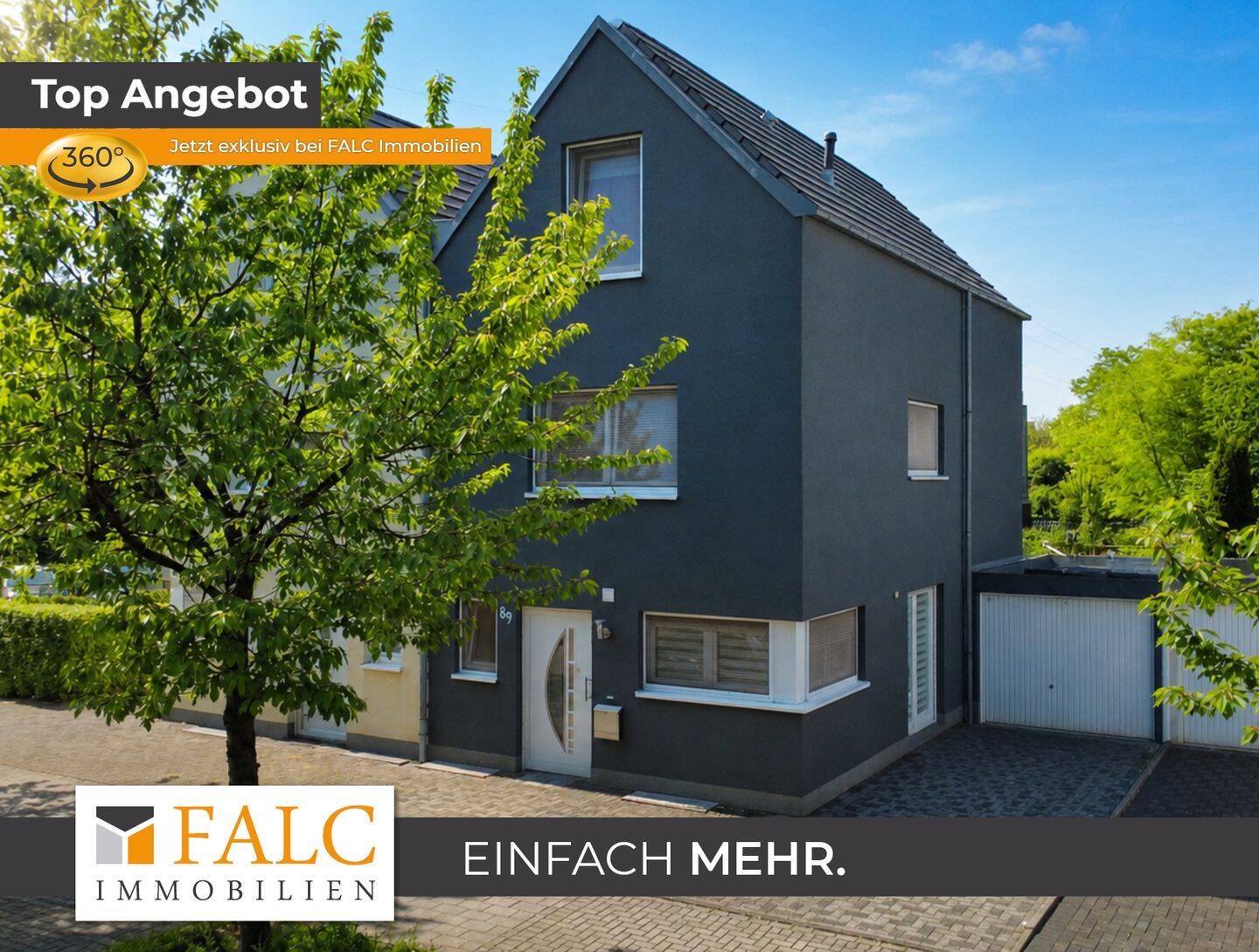 Hier beginnt Familienzeit - helles Reihenendhaus mit Garten zum Großwerden