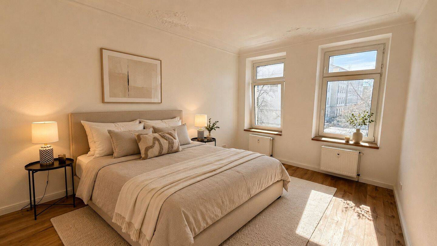 *Frisch modernisiert & Provisionsfrei: 3-Zimmer-Altbau in Leipzig |sofort bezugsfrei | 4,5% AfA* – Leipzig – Vorschaubild 3