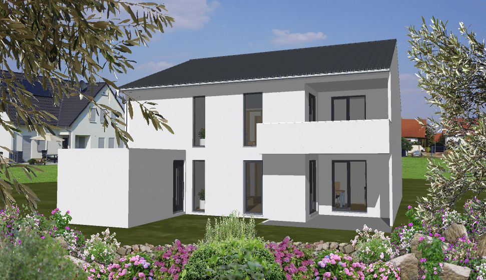 Mannheim Gartenstadt – Neubau 4 Zimmer Eigentumswohnung